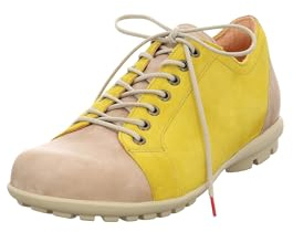 Think! Herren Kong chromfrei gegerbte nachhaltige Halbschuhe, Sunflower/Kombi 6000