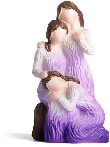 Friend Gifts for Women Couple - Three Women Figurines Gifts for Mom Girlfriends Couple Sisters, Sisters Gifts from Sister, Sculpted Hand-Painted Figure Anniversary Birthday Valentines Day