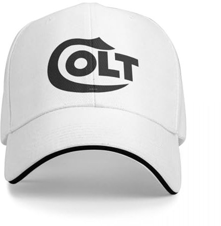 DTDSWNCD Klassische Colt Handfeuerwaffe Baseball Caps Unisex Mode Sonnenhut Hut Verstellbare Snapback Caps Sport Cap Sommer Cap cool