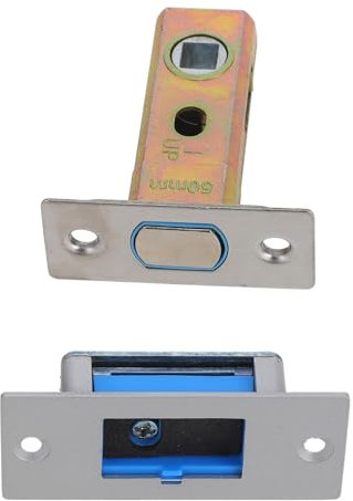 IWOWHERO Magnetic Door Lock Core Replacement Tubular Latch for Silent Wooden Doors Versatile Alloy Design for Bathrooms and Home Use Construction