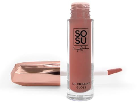 SOSU Cosmetics Pigmentierter Lip Gloss Can't Cope | Hochpigmentierter, nicht klebriger Lipgloss | Langanhaltender Glanz | Vegan & Cruelty-Free | Mit Macadamia-Öl für intensive Feuchtigkeit