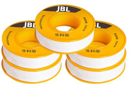 Plumbers Plumbing Pipe Ptfe Tape, 4Pcs Seal Tape for Leaking Water Pipes to Prevent Leakage of Shower Head and Sewers