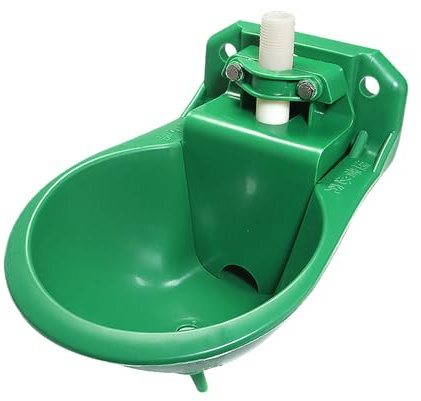 Bebedero para ganado, cuenco de agua para perros de llenado automático de 500 ml, equipo de alimentación de aves de corral, de riego verde para ovejas, cabras, caballos, perros, ganado