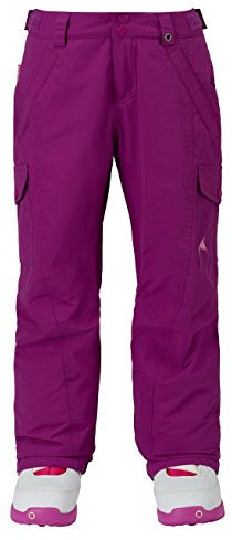Burton Mädchen Elite Cargo Pant Snowboardhose, Grapeseed, XL