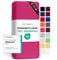 Jacobson Jersey Spannbettlaken Spannbetttuch Baumwolle Bettlaken (60x120-70x140 cm, Pink)