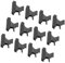 MagiDeal Lot 12x Papillon Pince à Cheveux en Plastique Epingle Clip à Coiffure Accessoire de Coiffage