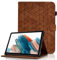 Custodia per Samsung Galaxy Tab A8 2021/2022 10,5 Pollici (SM-X200/SM-X205) Multi-angli Cover con Funzione di Supporto Pelle PU Flip Tablet Case, Auto Sveglia/Sonno per Galaxy Tab A8 - Marrone