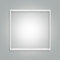 Aluminium Aufbaurahmen 60x60cm weiß für Aufbau-Montage eines LED Panels 59,5x59,5cm Rasterleuchte Einlegeleuchte Deckenleuchte L600xB600xH43mm