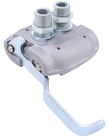Kupplungskopf Schnellkupplung Deichselanhänger Anhänger M16 x 1,5 Zugmaschine Kopf für Duo Matic Kupplung Motorwagen LKW Actros Atego Axor LK/LN2 NG MK SK TGA TGS TGX