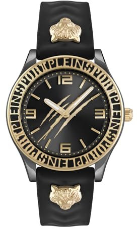 Plein Sport Damen Uhr Analog Quarz Eclipse PSJEA0224 Silikon