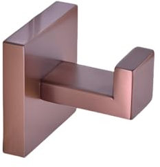 Accessori per il bagno Porta carta igienica Ganci per asciugamani in oro rosa spazzolato Set di accessori per il bagno con montaggio a parete per camera da letto in acciaio inossidabile, gancio p