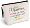 DPKOW Idee Regalo Festa della Mamma Pochette Donna Trucchi Regalo Mamma Trousse da Borsetta Portatile Beauty Case da Viaggio, Mamma Migliore del Mondo Regalo Compleanno Natale Mamma Originale Utile