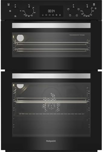 Hotpoint DIH10DB Built-In Double Oven - Black