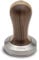Lelit Kaffee Tamper für LELIT57 Filter mit Holzgriff - Silber/Braun
