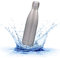 Sprengers – Trinkflasche aus Edelstahl – auslaufsichere & thermoisolierte Wasserflasche hält Getränke bis zu 18 Stunden warm oder kalt – Wasserflasche für Kohlensäure geeignet (Silber, 0,75 l)
