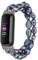 Lebensstyle Uhrenarmband Bracelet für Fitbit Luxe Band Wristband Wiedereinbau Elastischer Bänder Smartwatch Zubehör Frau Männer(Perle Grau)