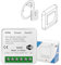 DEWIN Smart Wifi Schalter 16A Mini Smart Switch AC100-240V WLAN Lichtschalter Relaismodul TUYA APP Fernbedienung Google Home Alexa Sprachsteuerung