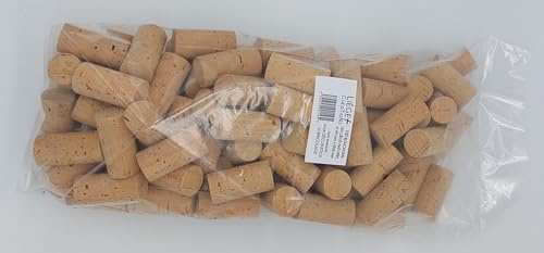 LIEGE + Créations 100 Bouchons en liège Naturel 49x 24 mm pour décoration et Bricolage Uniquement
