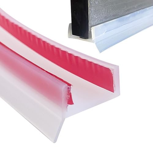 Sockelleiste Küche Sockelprofil 6 M Dichtung für Küchensockel für 15mm 16mm 17mm Küchenleiste Abdichtungsprofil Selbstklebend Haftung ist Stark Wasserdichter Staubdicht (Transparent, 6M)