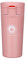 Termo, Termo de Café para Llevar de Acero Inoxidable Vaso Termico Prueba de Fugas Taza de Café Térmica Sin BPA para Coche Oficina Viaje 380ML Rosado