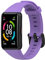 Yikamosi Cinturino Compatibile con Honor/Huawei Band 6 - Sgancio Rapido TPU con Chiusura in Acciaio Inossidabile - Cinturino di Ricambio, Viola