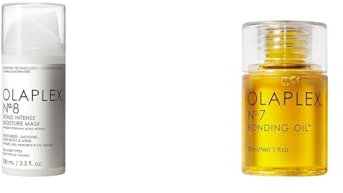 Olaplex Nr. 8 Bond Intensive Feuchtigkeitsmaske & No.7 Bonding Öl, 30 ml