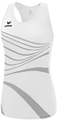 Erima Damen Racing 2.0 Funktionelles Singlet (8282311), New White, 42