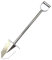 Pala da Scavo Empotec PA-1 INOX per Terreni Duri Acciaio Inossidabile Metal Detector Alta Qualità Vanga Taglio solo 1,6kg.