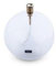 Peri Glass - Lampe A Huile Ronde DIAMETRE 13 CM Meche Laiton
