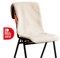 STOOV Big Hug - Kabellose Wärmedecke - Infrarot mit Abschaltautomatik - 1.5 bis 3 Stunden wärme - 40x110 cm - Wollig Off-White