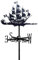 Wetterfahne mit Boot oder Schiff Metall Silhouette Ornament für Garten Zaun & Schuppen Outdoor Bauernhof Szene Yard Patio Dekorationen Wetterhahn Windrichtungsanzeiger,Pirate Ship