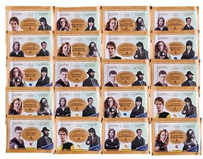 Panini Harry Potter Sticker Guide 2 “Die Häuser von Hogwarts“ Sticker – 20x Stickertüten (Deutsche Version)