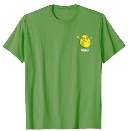 Shrek Small Pocket Size Face Logo T-Shirt