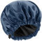 Xuxinsheng Lining Shower Cap, Oversized Women's Shower Cap, Reusable, Waterproof, Adjustable Size and Long Hair Shower Cap
