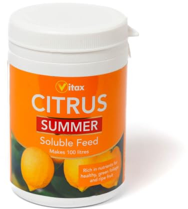YouGarden Vitax Citrus Summer Soluble Feed, 200g Tub, Citrus Plant Food for Orange Trees, Lemon Trees, Lime Trees and Exotic Fruit Trees, Perfect for Gardeners