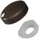 Screw Cover Caps - Plastic Screw Heads - Brown - 20 Pack