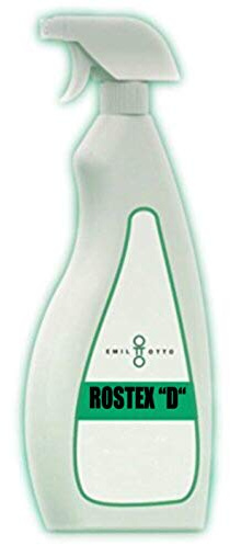 ROSTEX D, Universal Rostlöser und Gleitmittel, farblos und extrem sauber, Sprühflasche (nachfüllbar) mit 500 ml Inhalt