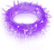 Luci di Natale, 10M 80 LED Luci di Stringa per Albero di Natale con 2 Luci di Natale Decorative in Modalità USB per Decorazioni Natalizie (Viola)