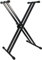 Soporte de teclado y pianos digitales ROCKSTAR KS104E con doble refuerzo. Ajustable de 29 cm a 91 cm sistema automático - rockmusic