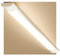 papasbox LED Leuchtstoffröhre 120 Leuchtröhre Feuchtraumleuchte Kellerlampe Leuchtstofflampe 40W Deckenleuchte Röhre Licht, 120cm 40W Ultraslim Tube Röhre, Warmweiß 3200K 4800LM, für Garage Werkstatt