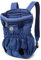 ALLSOPETS Zaino per Cani e Gatti – Zaino Porta Cane Frontale Traspirante e Comodo con Gancio di Sicurezza, Ideale per Viaggi Escursioni Campeggio (Blu Notte, M)
