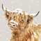 Wrendale Designs Hannah Dale Highland Snow Luxus-Weihnachtskarten-Set 8 Stück