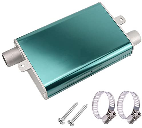 AbgasschalldäMpfer für Parkheizung Schalldämpfer Set, Auspuff Schalldämpfer Kit für Diesel Heizung, Dieselheizung Abgasrohr Schalldämpfer Standheizung für Auto Auspuffanlagen, 24 mm