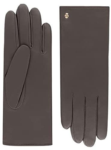 Roeckl Damen Hamburg Lederhandschuhe, Coffee, 8.5