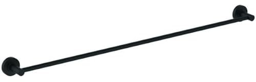 Ideal Standard A9244XG IOM Handtuchhalter 80cm, Handtuchstange Badetuchhalter für Bad, Wandmontage, Schwarz (Silk Black)