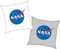 Herding Logo | NASA | 40 x 40 cm | Kinder Deko-Kissen | Wende-Motiv