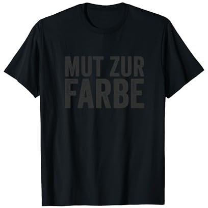 Schwarzer Humor Arbeit Witz Mut Zur Farbe T-Shirt Damen Schwarz Small EU S Kurzarm Klassische Passform Casual Office T-Shirt Witziger Spruch Einfarbig Ohne Kragen Rundhals-Ausschnitt 1 Count
