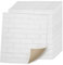 Ansobea 10 pannelli da parete 3D autoadesivi in mattoni, 77 x 70 cm, effetto pietra 3D, carta da parati per bagno, impermeabile, effetto pietra, carta da parati adesiva, effetto piastrelle