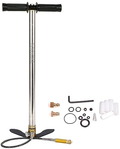 Bomba PCP TRIMAX 300 Bares | Bomba de Alta presión para carabinas, Rifles, escopetas, Pistolas y Armas de Aire comprimido + repuestos