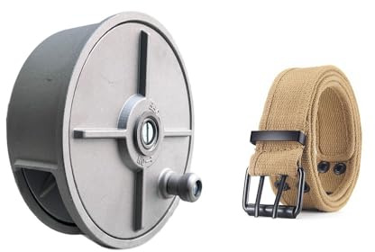 Olamochi Tie Wire Reel With Work Belt, Rebar Tie Wire Reel Light Weight Aluminum, Rope Reel